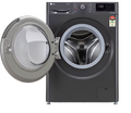 LG 7Kg Front Load Washing Machine, AI Direct Drive™, Middle Black